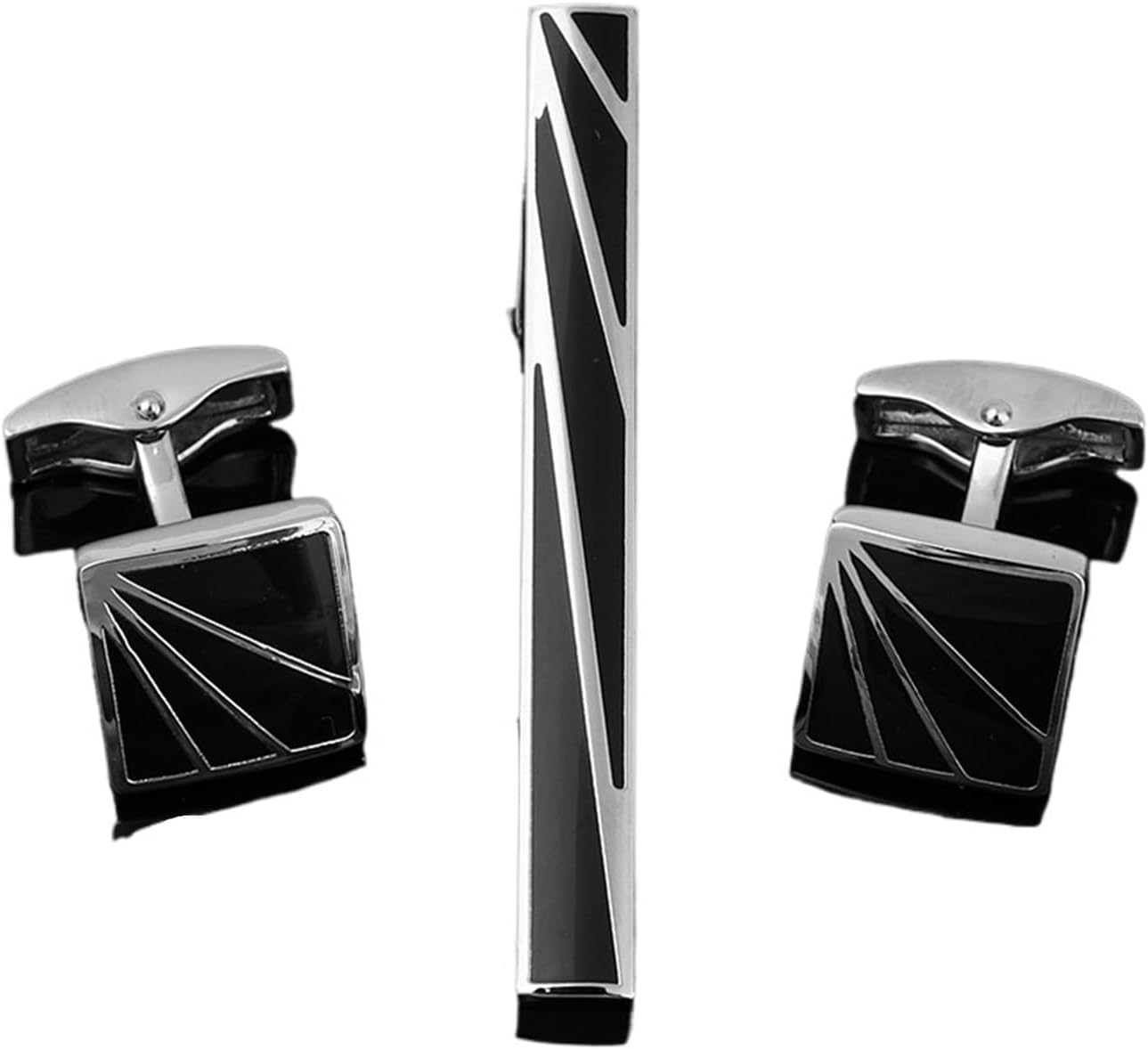 Tie Bar Set Gift - 2 Set, Set Dasi Pria, Penjepit