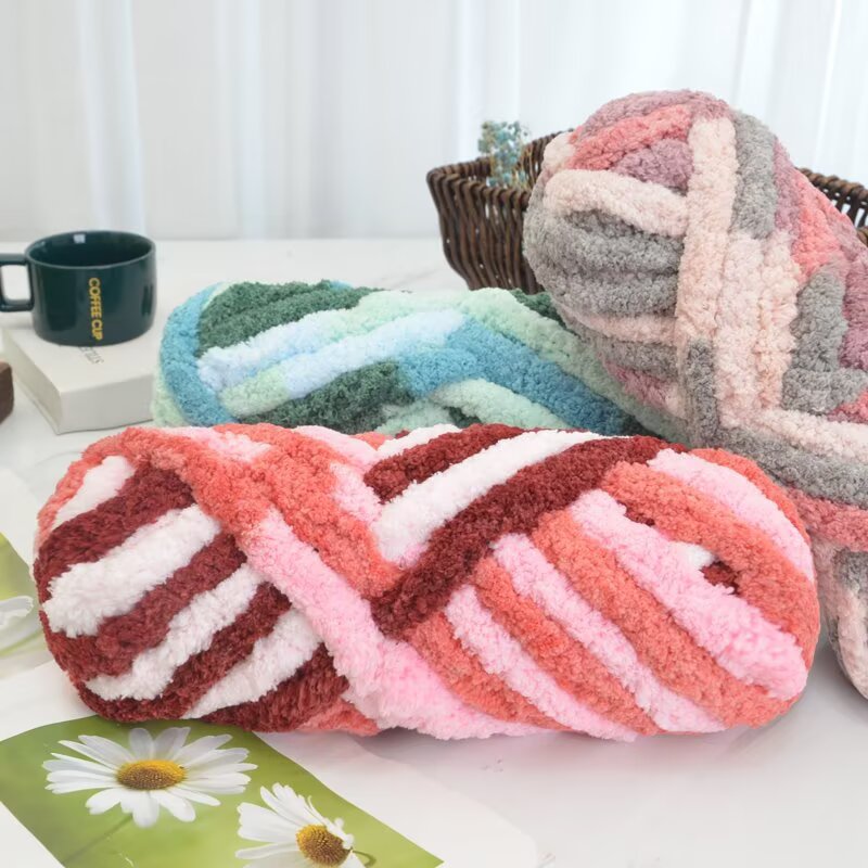 Benang Ekor Kucing, Benang Str - Woven Scarf Blanket ulasan dan harga