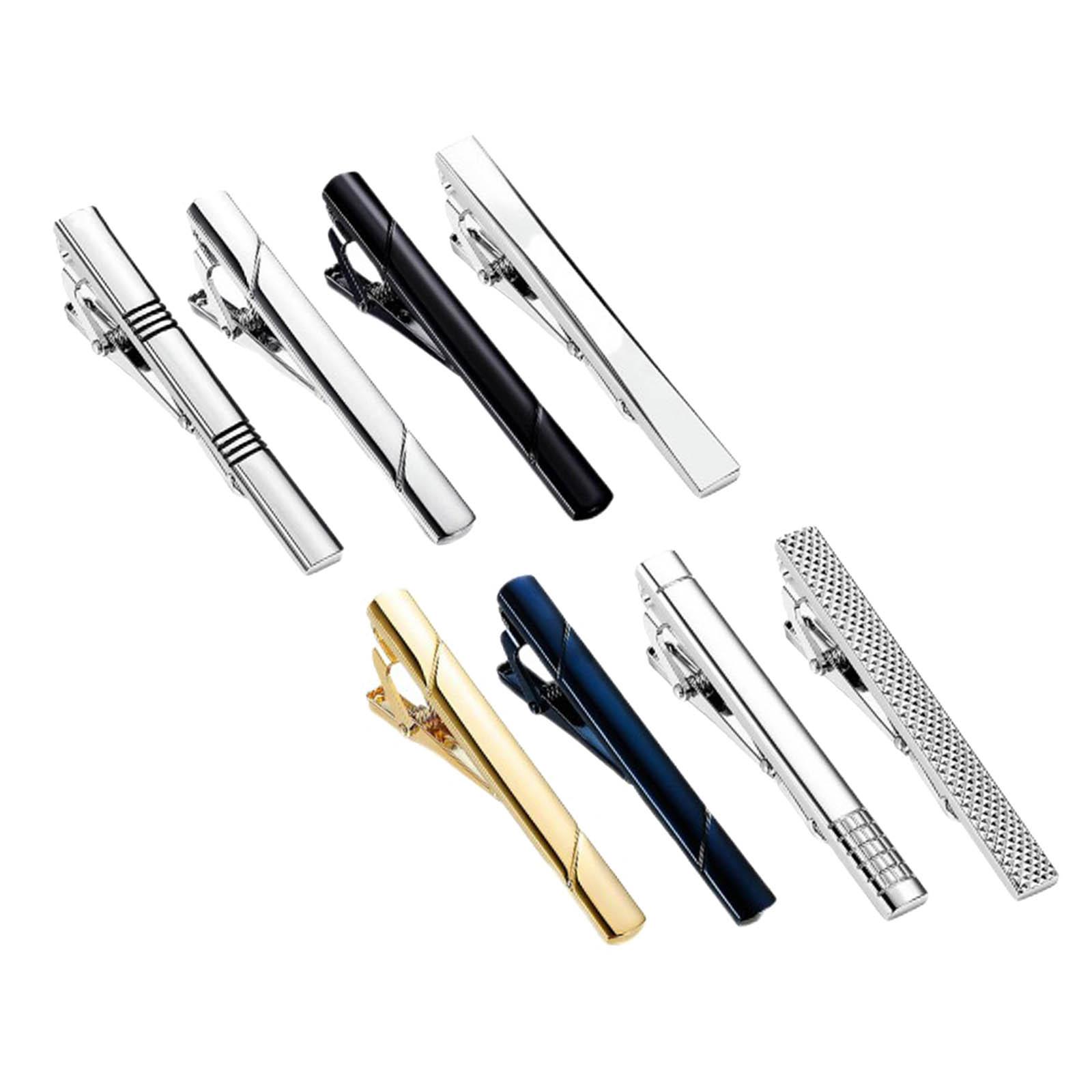 8x Penjepit Dasi Sederhana Uni - Tie Bar Set Gift ulasan dan harga