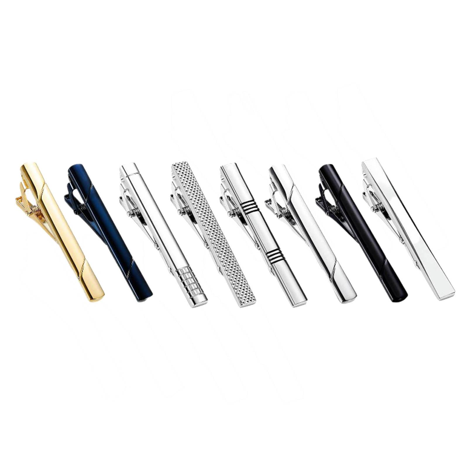 8x Penjepit Dasi Sederhana Uni - Tie Bar Set Gift ulasan dan harga