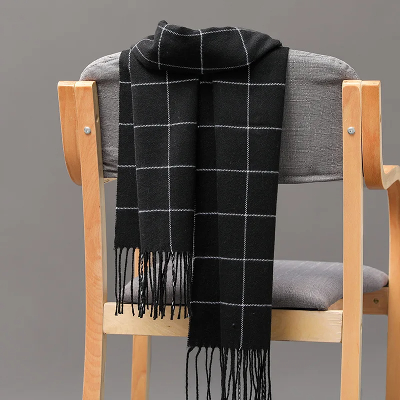 Syal pria musim dingin baru 20 - Muffler Men Wool ulasan dan harga