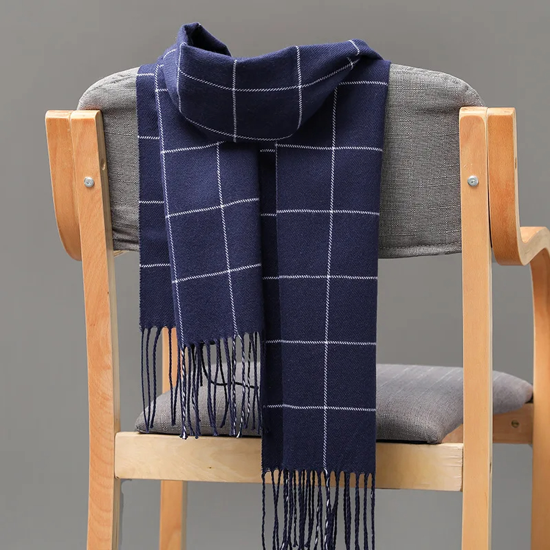 Syal pria musim dingin baru 20 - Muffler Men Wool ulasan dan harga