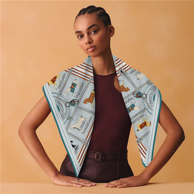 Selendang Sutra Kasmir Bermoti - Woven Scarf Blanket ulasan dan harga