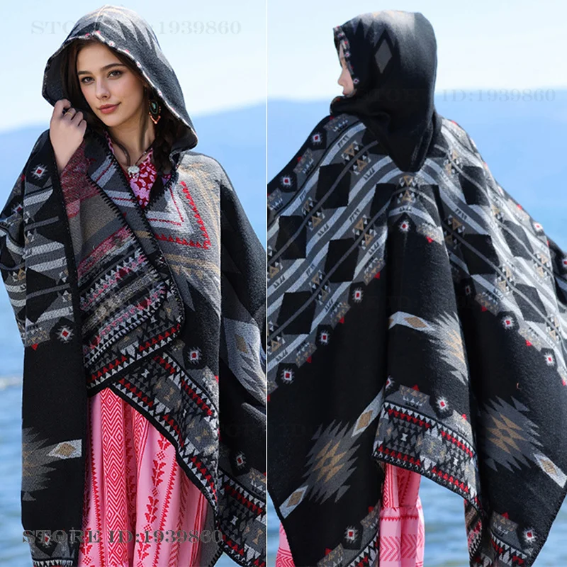 Selendang Hangat Berkerudung,  - Woven Scarf Blanket ulasan dan harga