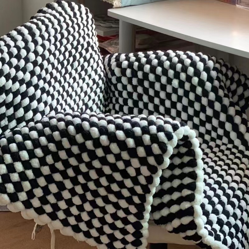 Benang Pompom 130G/Roll Warna  - Woven Scarf Blanket ulasan dan harga